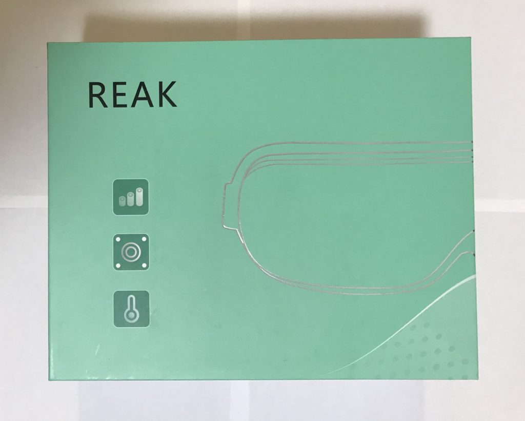 REAKのアイマッサージャー箱